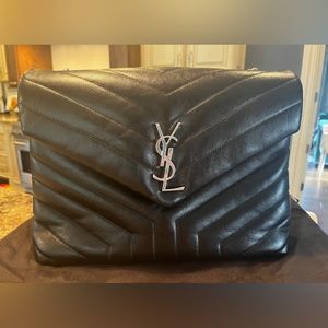Saint Laurent Lou Lou medium chain shoulder bag